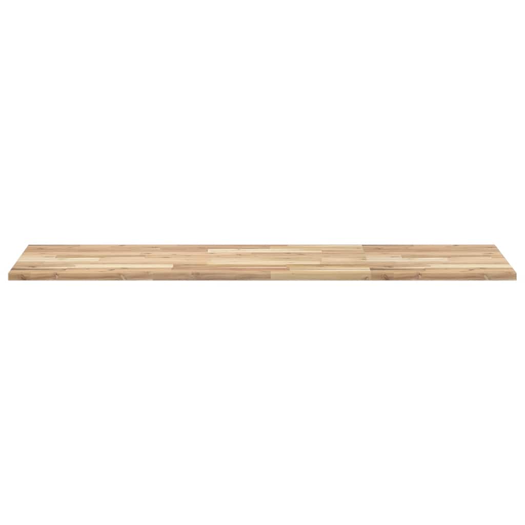 Vidaxl bureaublad 120x50x2 cm onbehandeld massief acaciahout