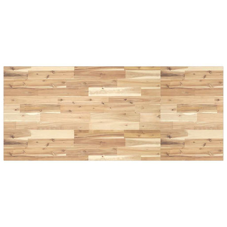 Vidaxl bureaublad 140x60x2 cm onbehandeld massief acaciahout