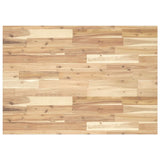 Vidaxl bureaublad 80x70x2 cm onbehandeld massief acaciahout