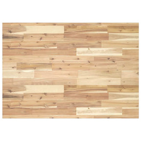 Vidaxl bureaublad 100x70x2 cm onbehandeld massief acaciahout