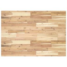 Vidaxl bureaublad 120x70x2 cm onbehandeld massief acaciahout