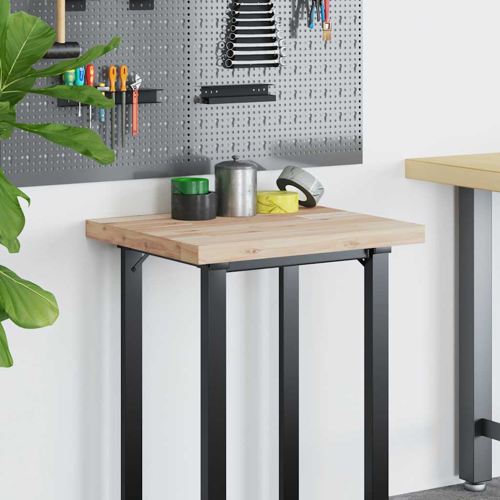 Vidaxl bureaublad 100x50x4 cm onbehandeld massief acaciahout