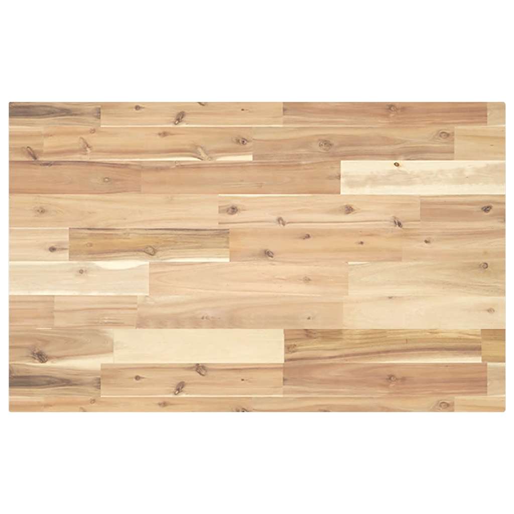 Vidaxl bureaublad 160x50x4 cm onbehandeld massief acaciahout