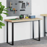 Vidaxl bureaublad 160x50x4 cm onbehandeld massief acaciahout