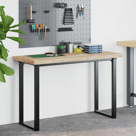 Vidaxl bureaublad 120x60x4 cm onbehandeld massief acaciahout