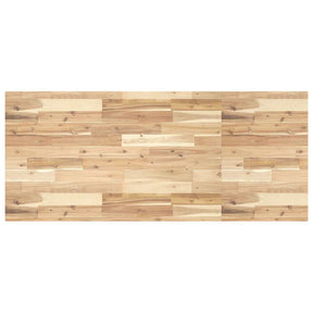 Vidaxl bureaublad 140x60x4 cm onbehandeld massief acaciahout