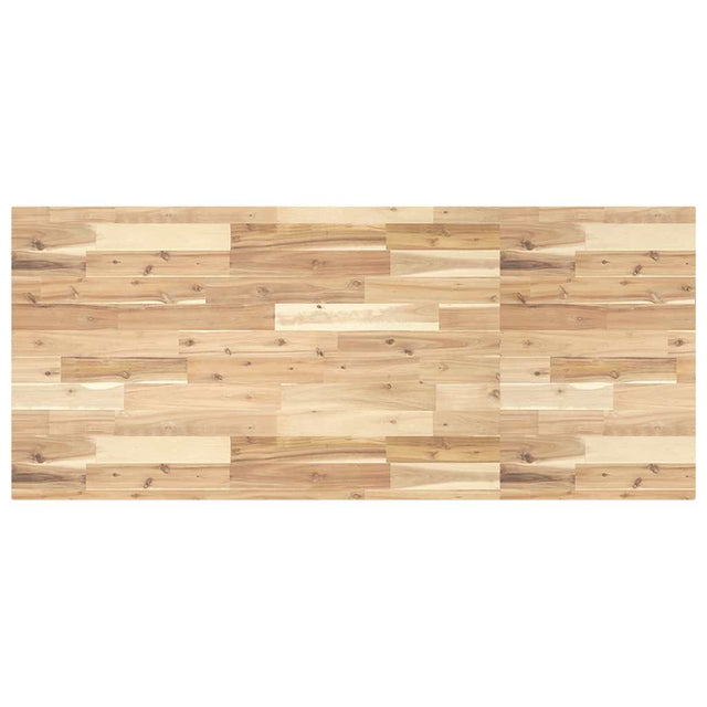Vidaxl bureaublad 140x60x4 cm onbehandeld massief acaciahout