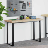 Vidaxl bureaublad 140x60x4 cm onbehandeld massief acaciahout