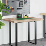 Vidaxl bureaublad 80x70x4 cm onbehandeld massief acaciahout