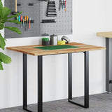 Vidaxl bureaublad met olieafwerking 100x80x2 cm massief acaciahout