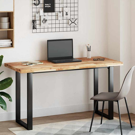 Vidaxl bureaublad met olieafwerking 140x60x4 cm massief acaciahout