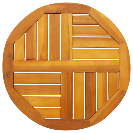 Vidaxl tafelblad rond ø 50x2 cm massief acaciahout