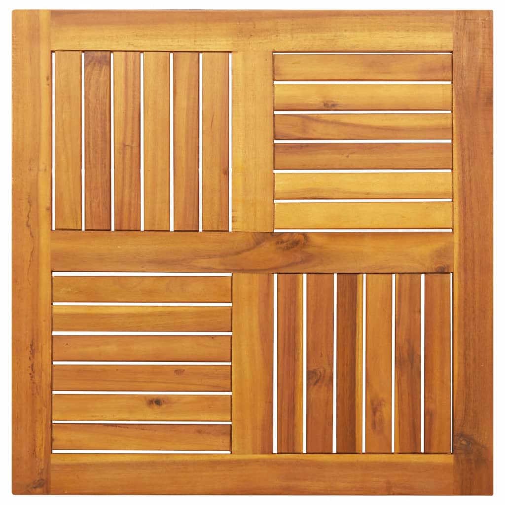 Vidaxl tafelblad vierkant 70x70x2 cm massief acaciahout