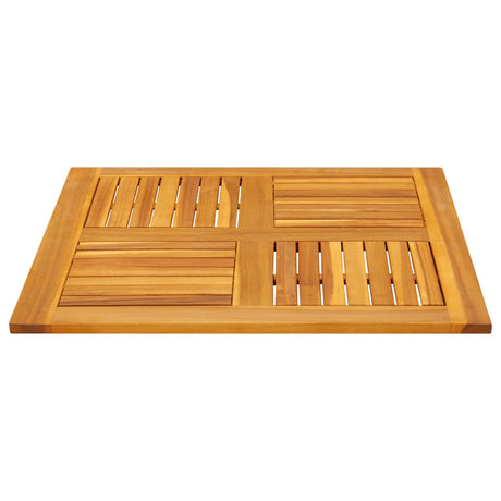 Vidaxl tafelblad vierkant 80x80x2,2 cm massief acaciahout
