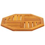 Vidaxl tafelblad achthoekig 50x50x2 cm massief acaciahout