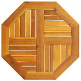 Vidaxl tafelblad achthoekig 60x60x2 cm massief acaciahout
