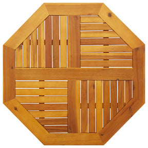 Vidaxl tafelblad achthoekig 80x80x2,2 cm massief acaciahout