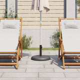 Vidaxl parasolvoet voor stokken van ø32 35 38 mm 15 kg rond