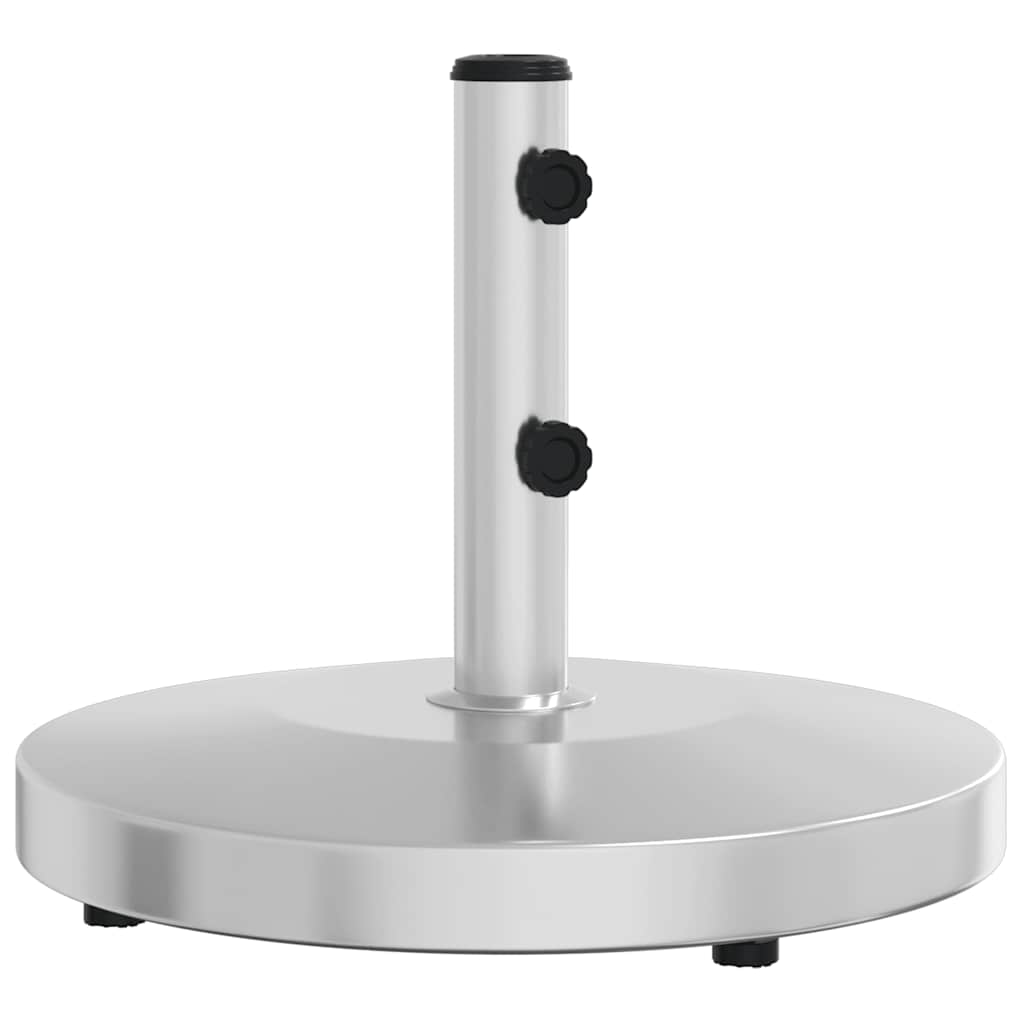 Vidaxl parasolvoet voor stokken van ø32 38 48 mm 25 kg rond