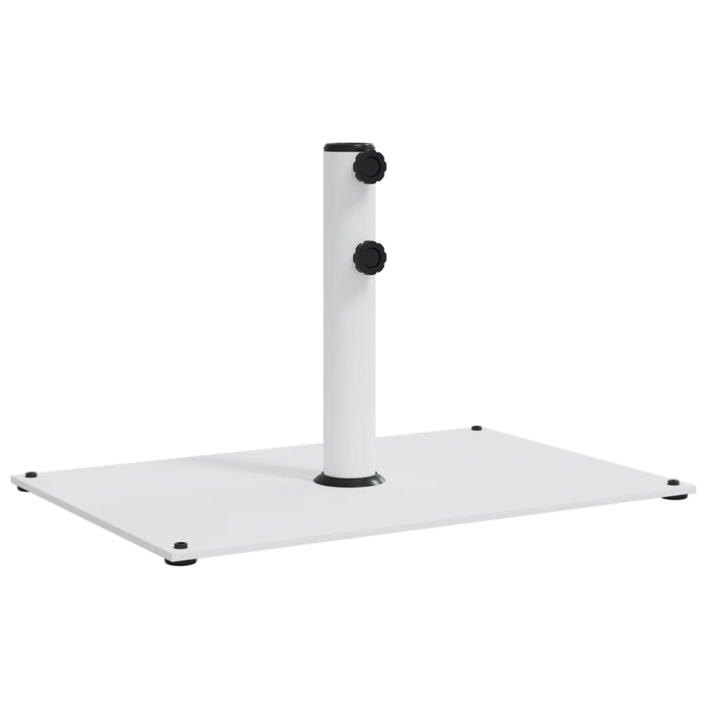 Vidaxl parasolvoet voor stokken van ø32 38 48 mm 15 kg rechthoekig