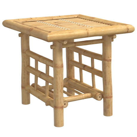 Vidaxl bijzettafel 45x45x45 cm bamboe