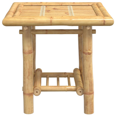 Vidaxl bijzettafel 45x45x45 cm bamboe
