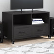 Vidaxl tv-meubel 68x39x43,5 cm staal zwart