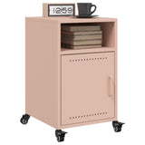 Vidaxl nachtkastjes 2 st 36x39x59 cm staal roze