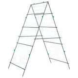Vidaxl plantenklimrek a-frame 99x90x175,5 cm staal