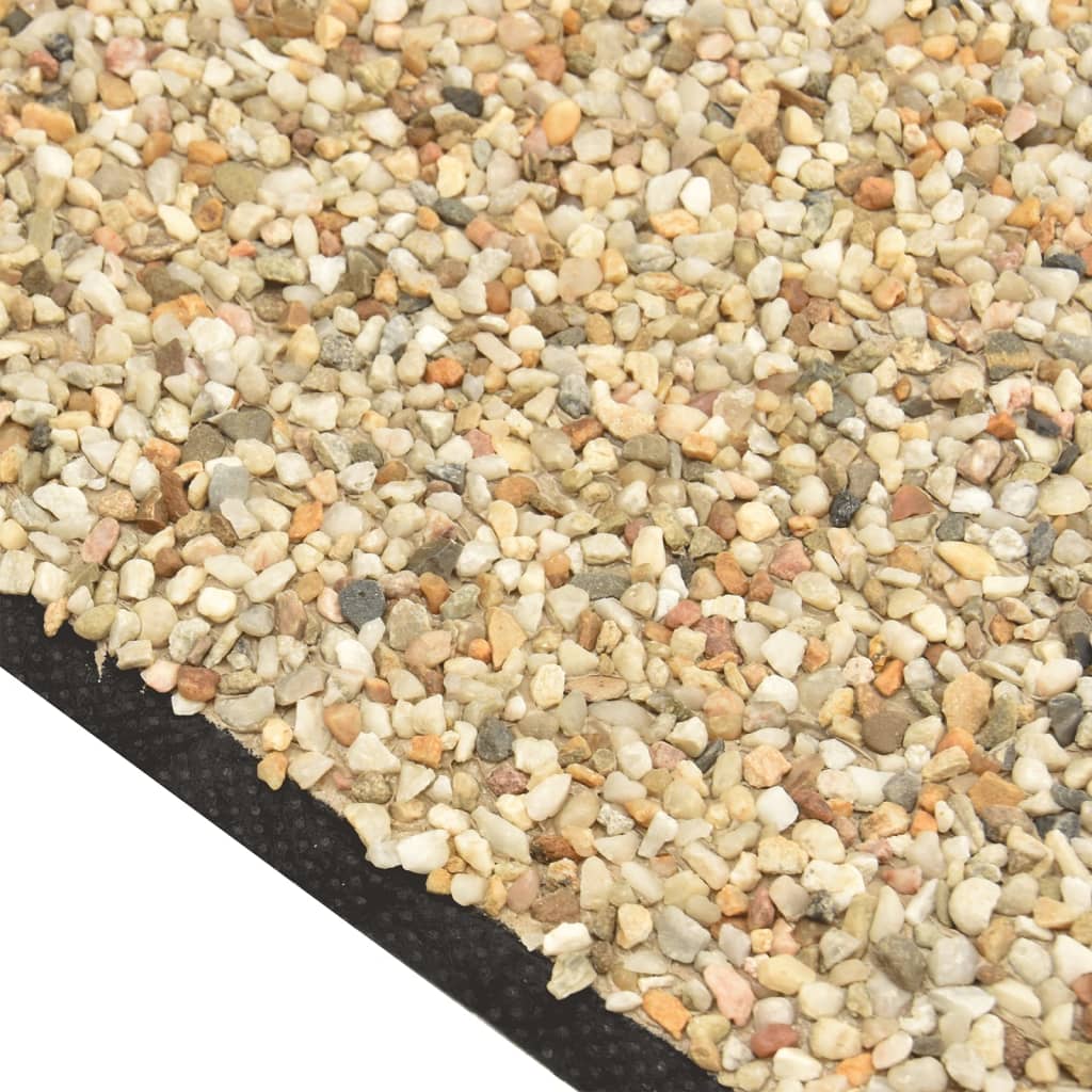 Vidaxl grindfolie 1500x40 cm natuurlijk zandkleurig