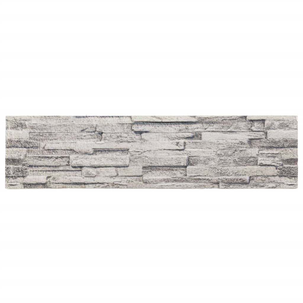 Vidaxl Wall Panels 14 st 3d 100x25 cm eps hell