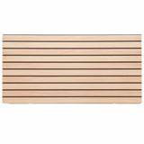 Vidaxl wandpanelen 5 st 3d 100x50 cm eps bruin