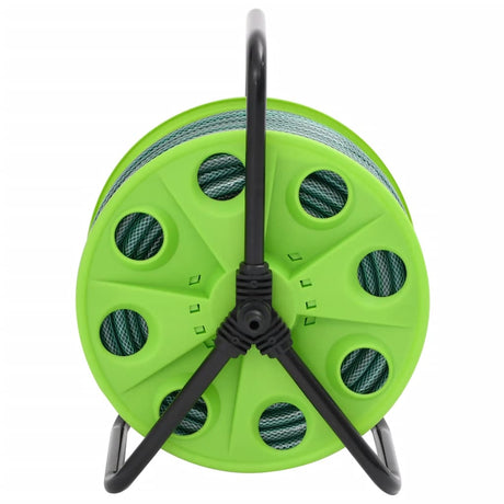 Vidaxl slanghaspel met 30 m slang vrijstaand pvc groen
