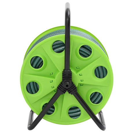 Vidaxl slanghaspel met slangkoppelset 0,75 20 m vrijstaand pvc groen