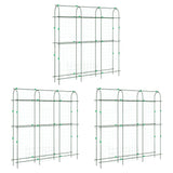 Vidaxl Plant Climbing Racks 3 PC U-Frame Steel