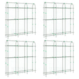 Vidaxl Plant Climbing Racks 4 PC U-Frame Steel