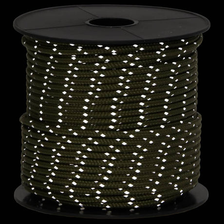 Vidaxl tentscheerlijn met reflecterende strips en spanners 50 m 4 mm