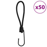 Vidaxl Spanelastic med kroker 50 stk 17 cm