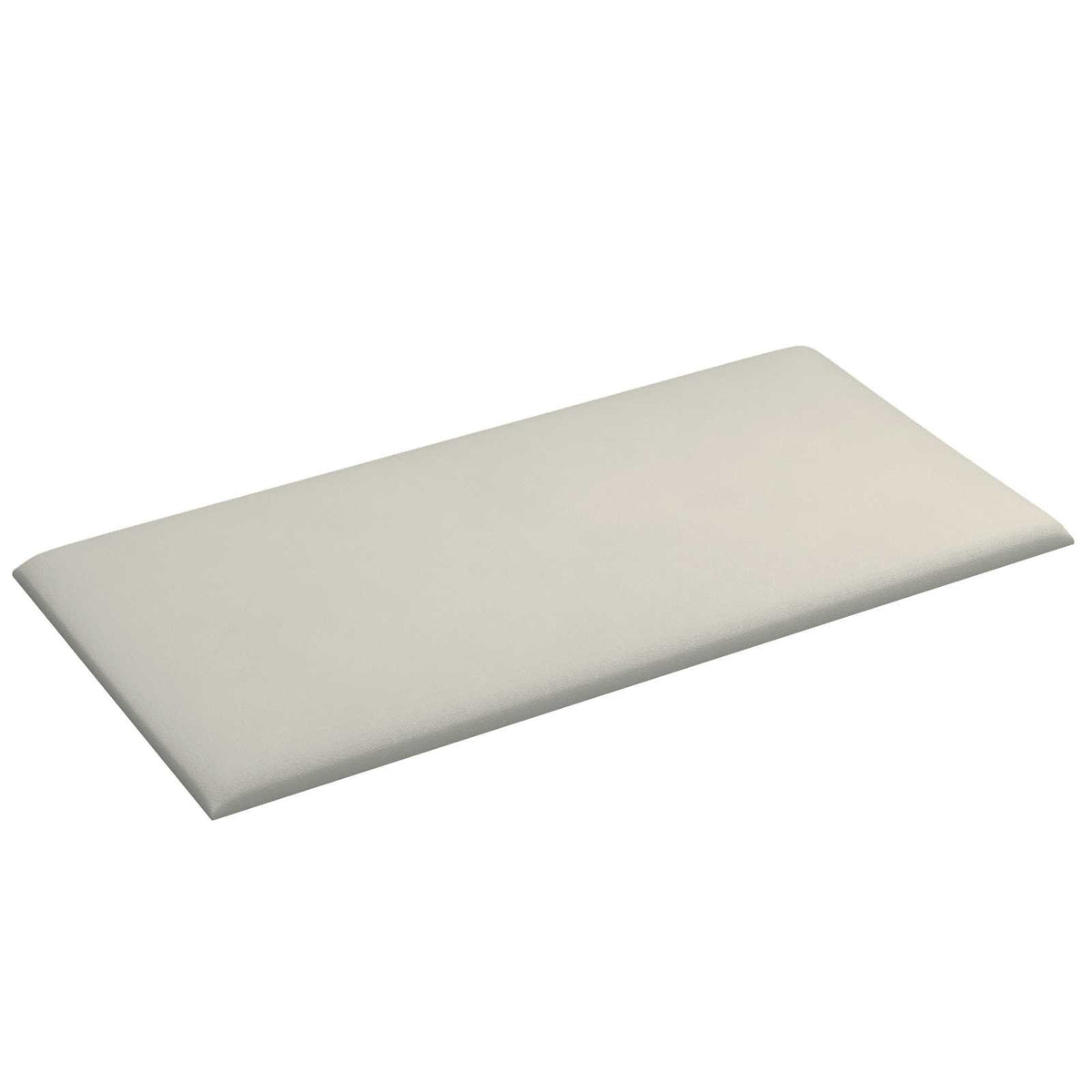 Vidaxl wandhoofdbord 12 st crèmekleurig fluweel