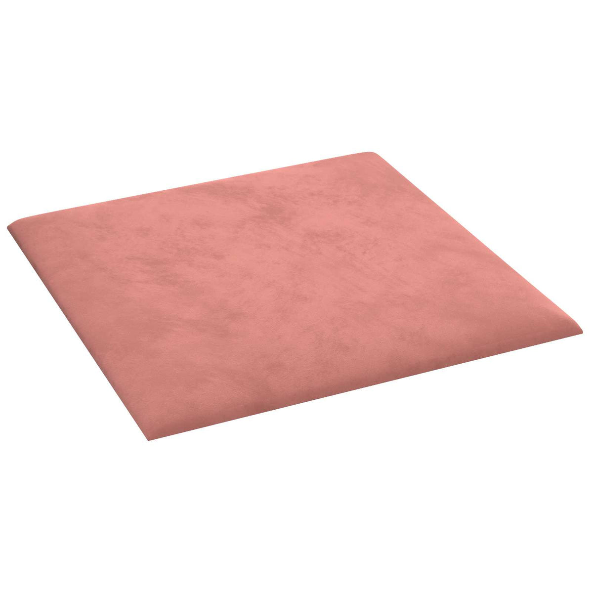 Vidaxl wandhoofdbord 12 st roze fluweel