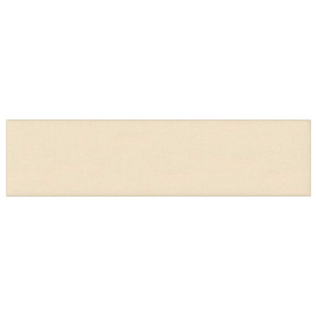 Vidaxl wandhoofdbord 12 st 60 x 15 cm crème stof