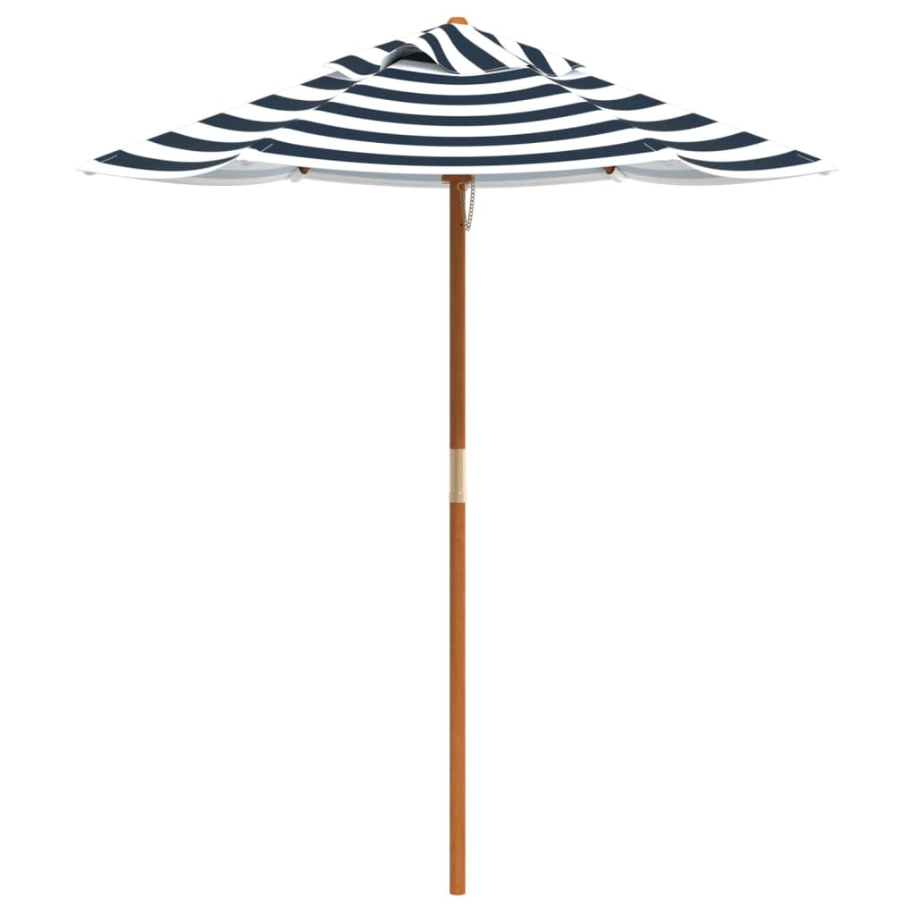 VIDAXL -Parasol für Kinder mit Holzstange Ø120x140 cm