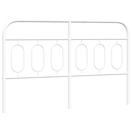 Vidaxl vervangend hoofdbord 150 cm metaal wit