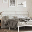 Vidaxl vervangend hoofdbord 160 cm metaal wit