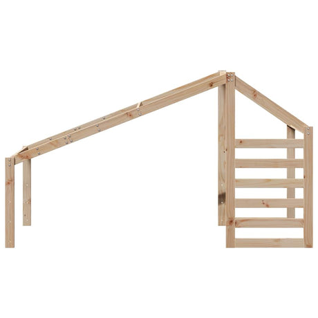 Vidaxl kinderbedhuisje 188x97x113 cm massief grenenhout