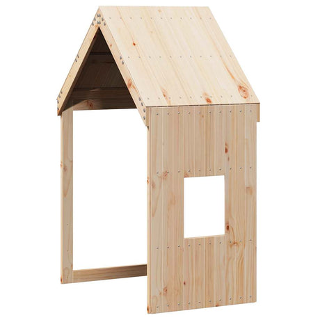 Vidaxl kinderbedhuisje 60x99x139,5 cm massief grenenhout