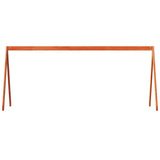 Vidaxl kinderbedhuisje 209x95,5x88 cm massief grenenhout wasbruin