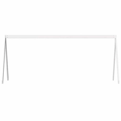 Vidaxl kinderbedhuisje 199x80,5x88 cm massief grenenhout wit