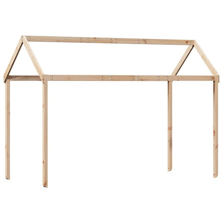 Vidaxl kinderbedhuisje 217x95,5x159 cm massief grenenhout