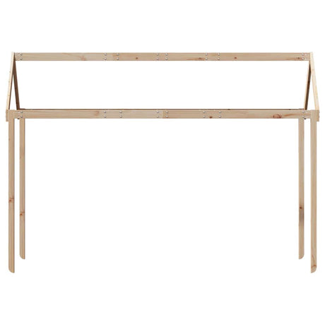 Vidaxl kinderbedhuisje 217x95,5x159 cm massief grenenhout